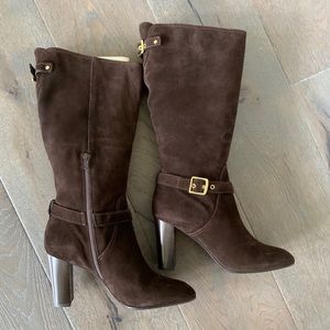 Coach Suede Boots - NWOT